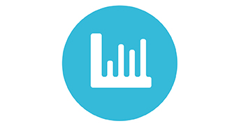 Icon of a bar chart