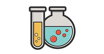 liquids in test tubes